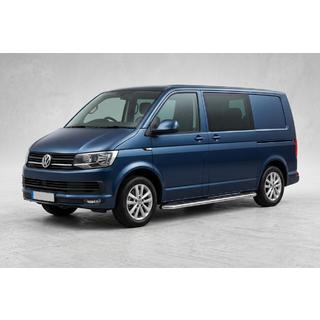 Боковые Подножки Maydos V1 (2 шт., нержавейка) Volkswagen T6 2015-2024 гг. фото 1