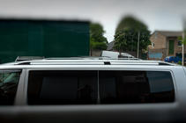 Volkswagen T6 2015-2024 гг. Рейлинги CROWN (серый мат) фото 2