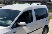 Volkswagen Caddy 2015-2020 гг. Хромированные Рейлинги фото 4