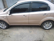 Chevrolet Aveo T250 2005-2011 гг. Хромированные Накладки на Ручки (4 шт) Omsa, Итальянская Нержавейка фото 1