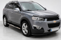 Chevrolet Captiva 2006-2019 гг. Боковые трубы (2 шт., нержавейка) Ø70 фото 1