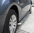 Citroen Berlingo 2008-2018 гг. Боковые Подножки Premium (2 шт., Нержавейка) d60 фото 1
