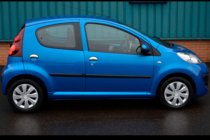 Citroen C-1 2005-2014 гг. Накладки на дверные ручки из нержавеющей стали 2 штуки, Carmos - Турецкая сталь фото 1
