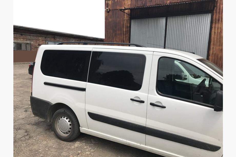 Citroen Jumpy 2007–2017 гг. Черные рейлинги Image