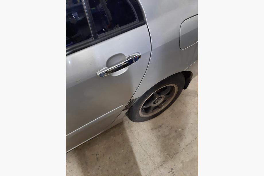 Toyota Corolla 2002-2007 гг. Хромированные Накладки на Ручки (4 шт) Хромированный пластик Фото 3