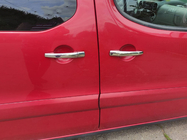 Citroen C-4 2004-2010 гг. Хромированные Накладки на Ручки (4 шт., Нержавейка) OmsaLine - Итальянская Нержавейка фото 8