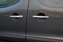 Citroen C-4 Picasso 2006-2013 гг. Накладки на дверные ручки из нержавеющей стали фото 1