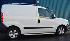 Fiat Doblo II 2010-2022 гг. Окантовка стекол Нержавейка фото 5