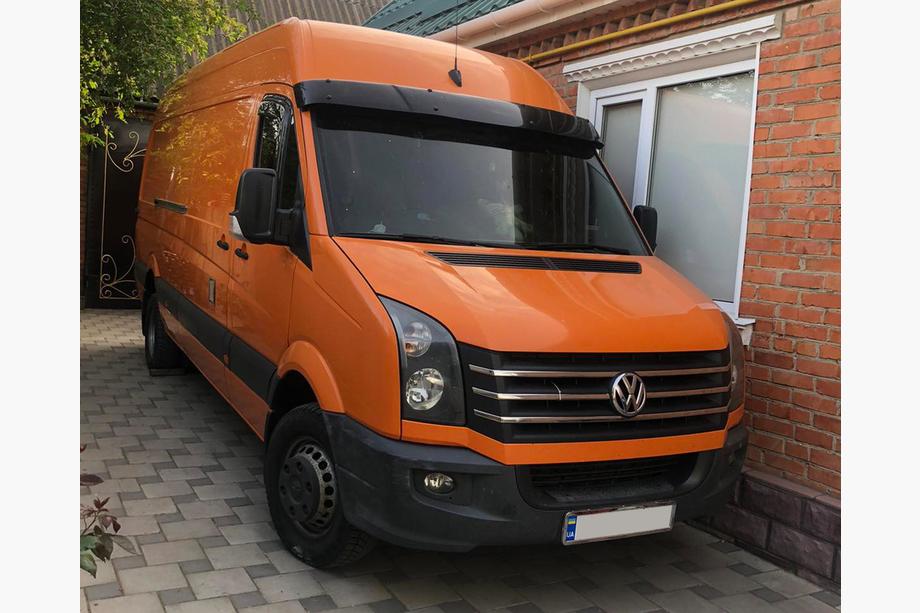Volkswagen Crafter 2006-2016 гг. Хромированные Накладки на Решетку 2011-2017 Carmos - Турецкая Нержавеющая Сталь Image