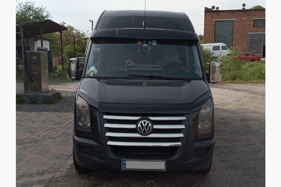 Volkswagen Crafter 2006-2016 гг. Хромированные Накладки на Решетку 2006-2011 Image