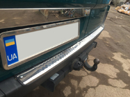 Mercedes Sprinter W906 2006–2018 гг. Накладка из нержавейки над номером фото 3