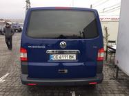 Volkswagen T5 Caravelle 2004-2010 гг. Накладка из нержавейки над номером на задней двери фото 2
