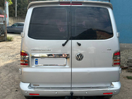 Volkswagen T5 Caravelle 2004-2010 гг. Хромированная накладка над номером для распашных дверей (нержавейка) Carmos - Турецкая Нержавеющая Сталь фото 6