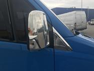 Mercedes Sprinter W906 2006–2018 гг. Накладки на зеркала Нержавеющая сталь (2 шт.) OmsaLine - Итальянская Нержавейка фото 3