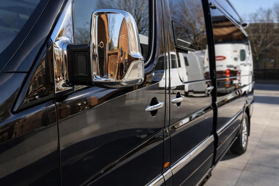 Mercedes Sprinter W906 2006–2018 гг. Хромированные Накладки на Зеркала (2 шт.) Omsa, Итальянская Нержавейка Image