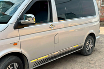 Volkswagen T5 Transporter 2003-2010 гг. Хромированные Накладки на Зеркала (2 шт.) фото 3