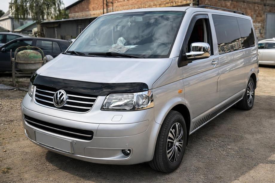 Volkswagen T5 Caravelle 2004-2010 гг. Хромированные Накладки на Зеркала (2 шт.) Image