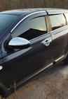 Nissan Qashqai 2010-2014 гг. Накладки на Зеркала (2 шт., Нержавейка) фото 7