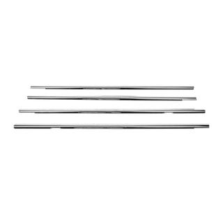 Хромированные Окантовки Окон (4 шт) Opel Astra G classic 1998-2012 гг. фото 4