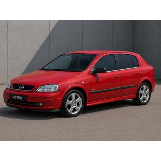 Хромированные Окантовки Окон (4 шт) Opel Astra G classic 1998-2012 гг. фото 3