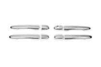 Hyundai Accent 2006-2010 гг. Хромированные Накладки на Ручки (4 шт) Carmos - Турецкая Нержавеющая Сталь фото 2