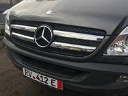 Mercedes Sprinter W906 2006–2018 гг. Хромированные Накладки на Решетку (2006-2013, Нержавейка) OmsaLine - Итальянская Нержавейка фото 7