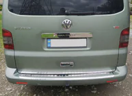 Volkswagen T5 Multivan 2003–2010 гг. Хром накладка на ручку багажника (нерж сталь) фото 1