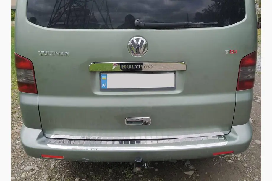 Volkswagen T5 Multivan 2003–2010 гг. Хром накладка на ручку багажника (нерж сталь) Image