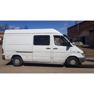 Боковые Подножки Premium (2 шт., Нержавейка) Mercedes Sprinter W901/902/903/904/905 1995–2006 гг. фото 1