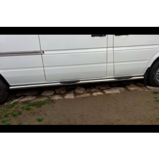 Боковые трубы (2 шт., нержавейка) фото 3