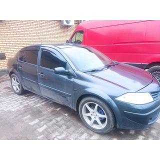 Ветровики SD (4 шт, Perflex Sport) Renault Megane II 2004-2009 гг. фото 2