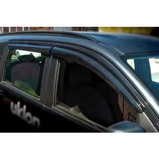 Ветровики на окна (4 шт., Sunplex Sport) Dacia Lodgy 2012-2022 гг. фото 2