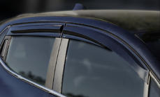 Renault Clio IV 2012-2019 гг. Ветровики HB (4 шт., Sunplex Sport) фото 2