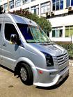 Volkswagen Crafter 2006-2016 гг. Накладка на передний бампер 2012↗ (Sport-3, под покраску) фото 12