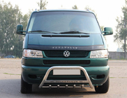 Volkswagen T4 Caravelle/Multivan 1990–2003 гг. Кенгурятник WT003 60мм Нержавейка 60мм, без надписи фото 5