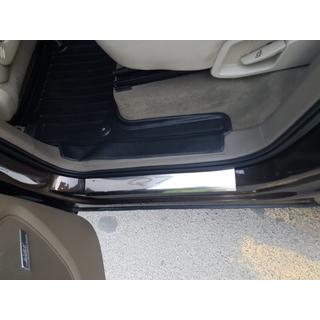 Накладки на дверные пороги (4 шт, Carmos) Audi Q7 2005-2015 гг. фото 2