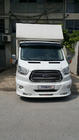 Ford Transit 2014- гг. Козырек на лобовое стекло (черный глянец, 5мм) фото 11