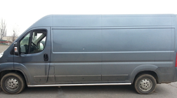 Citroen Jumper 2007-2025 гг. Боковые трубы (2 шт., нержавейка) фото 3