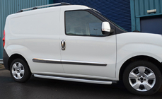 Citroen Nemo 2007-2017 гг. Хромированные накладки на ручки и окантовки (8 шт., нержавейка) OmsaLine - Итальянская Нержавейка фото 16