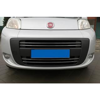 Накладка на решетку радиатора (4 шт., нержавейка) Citroen Nemo 2007-2017 гг. фото 3