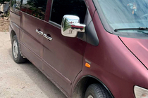 Mercedes Vito W638 1996-2003 гг. Накладки на Зеркала (2 шт, Хром) Полированная Нержавеющая Сталь фото 4