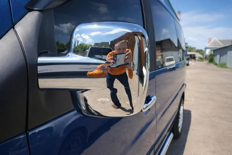 Mercedes Vito W638 1996-2003 гг. Накладки на Зеркала (2 шт, Хром) Фото 1