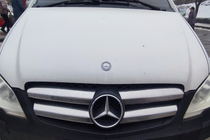 Mercedes Vito W639 2004-2014 гг. Накладки на решетку 2010-2015 Нержавеющая сталь Carmos - Турецкая Нержавеющая Сталь фото 3