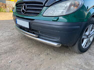 Mercedes Vito W639 2004-2014 гг. Передняя защита ST014 (нержавейка) 2004-2010, 60 ↗ 42мм фото 1