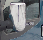 Ford Transit 2000–2014 гг. Хромированные Накладки на Зеркала (2 шт.) фото 3