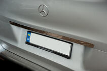 Mercedes Vito/V-class W447 2014- гг. Накладка на задний бампер OmsaLine Нержавейка фото 8