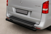 Mercedes Vito/V-class W447 2014- гг. Задняя дуга Moonlight (Алюминий) Серый Матовый фото 2