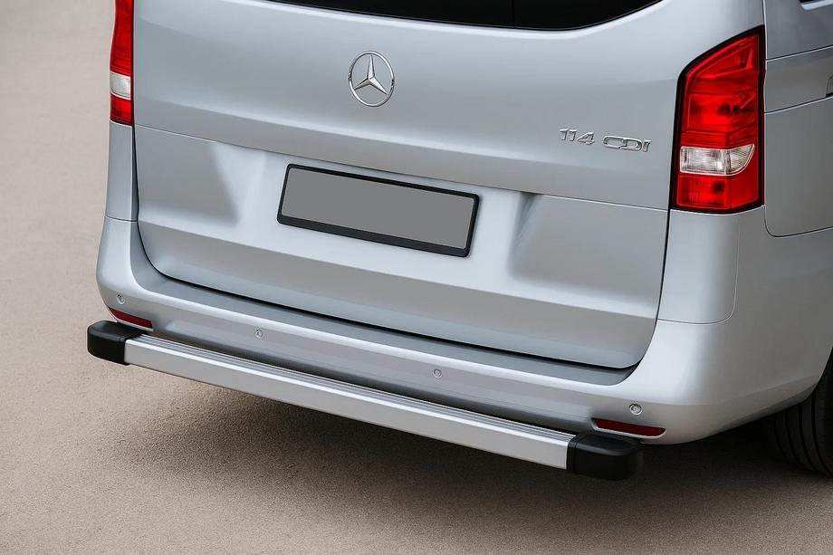 Mercedes Vito/V-class W447 2014- гг. Задняя дуга Moonlight (Алюминий) Серый Матовый Image