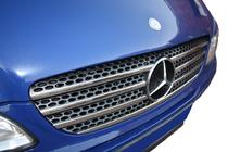 Mercedes Vito W639 2004-2014 гг. Накладка на решетку 2004-2010 нержавейка OmsaLine - Итальянская Нержавеющая Сталь фото 3