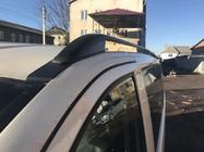 Mercedes Viano 2004-2014 гг. Черные рейлинги Skyport (цельнометаллические) фото 26